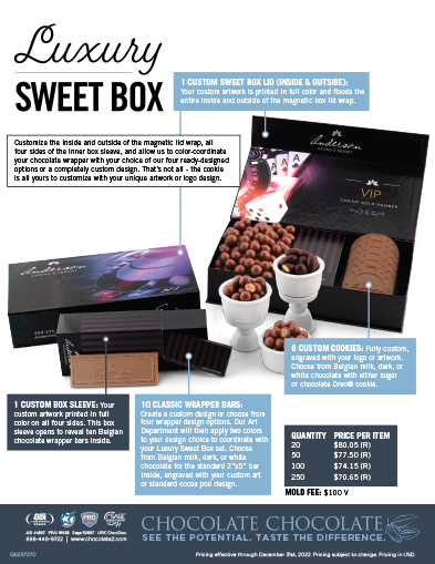 Luxury Sweet Box Flyers